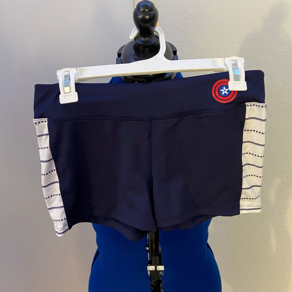 Her Universe Captain America shorts